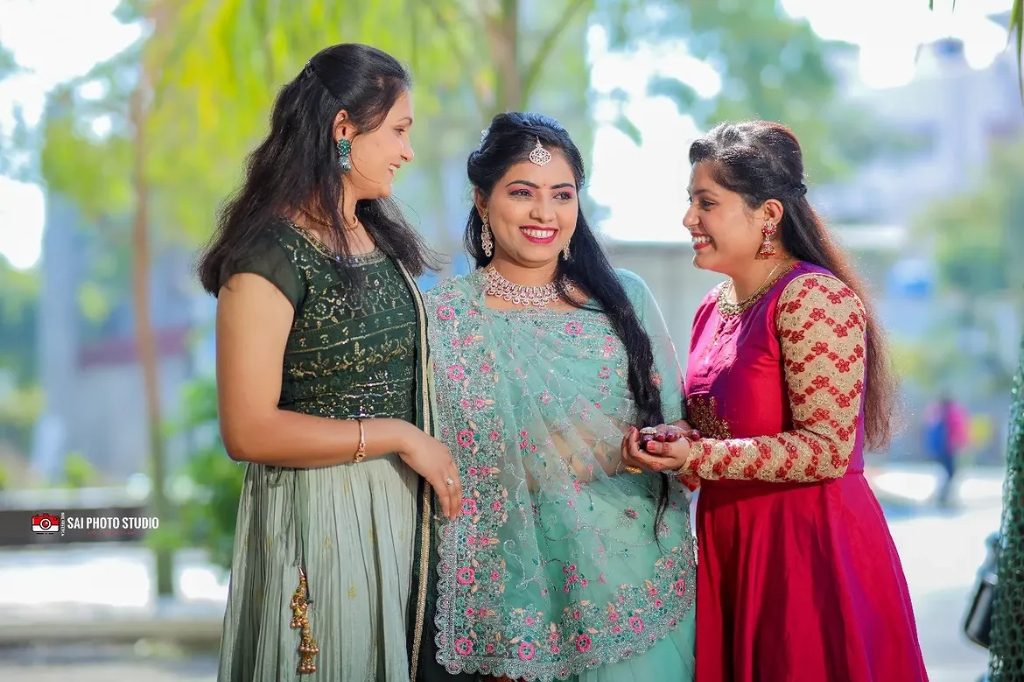 Bridesmaids Festival Portrait